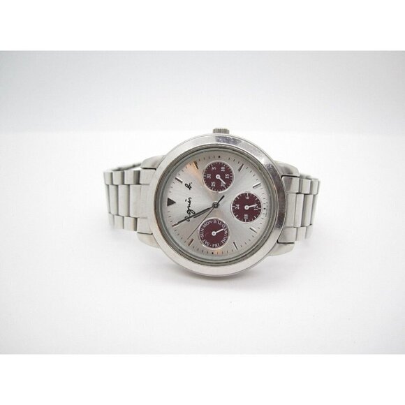 Women's Agnis B Quartz 5 Bar WR Analog 34mm Dial Causal Round Watch (F92) - Picture 6 of 9